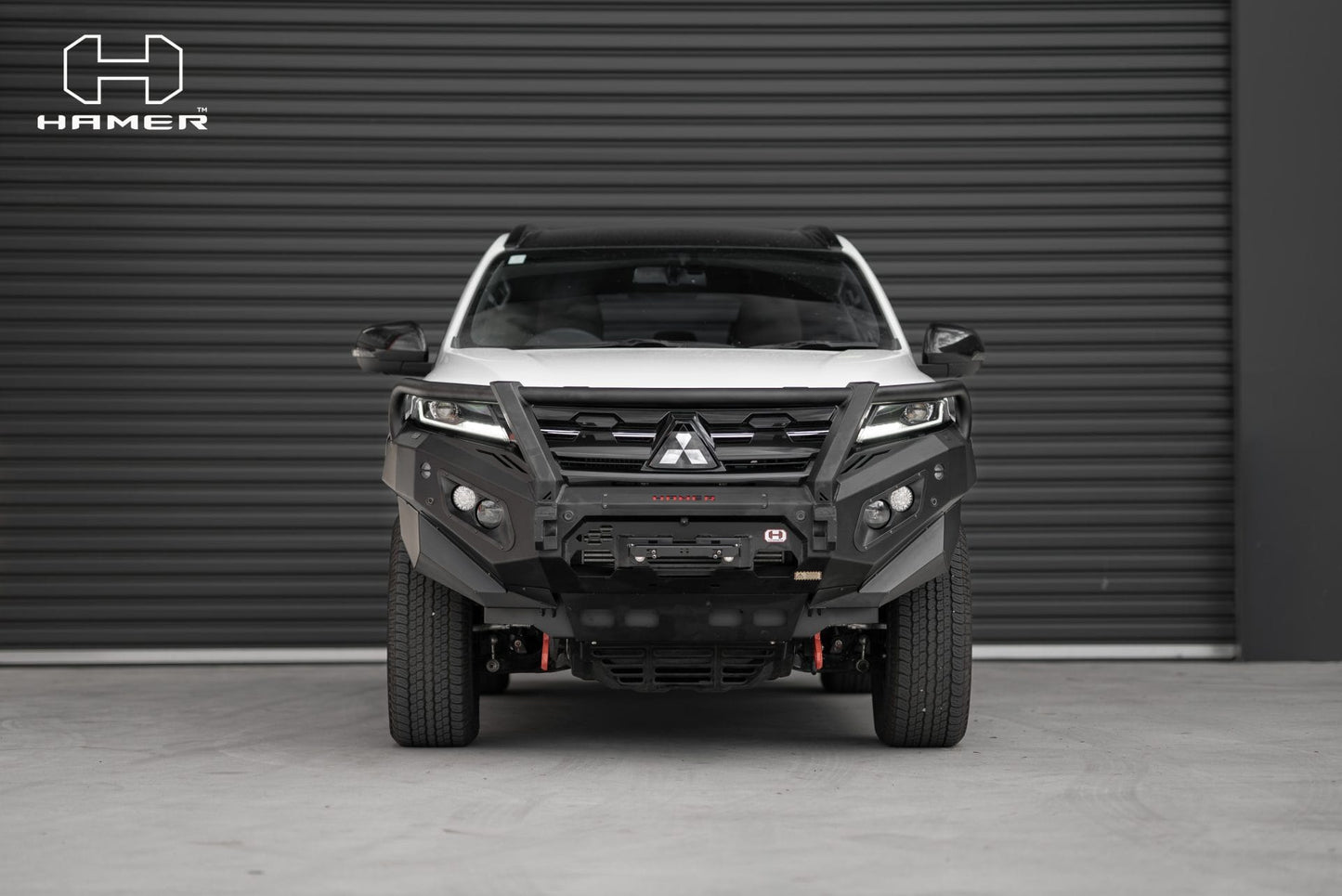 King series Plus bull bar for Mitsubishi Pajero Sport QG ( 2024 – Present )
