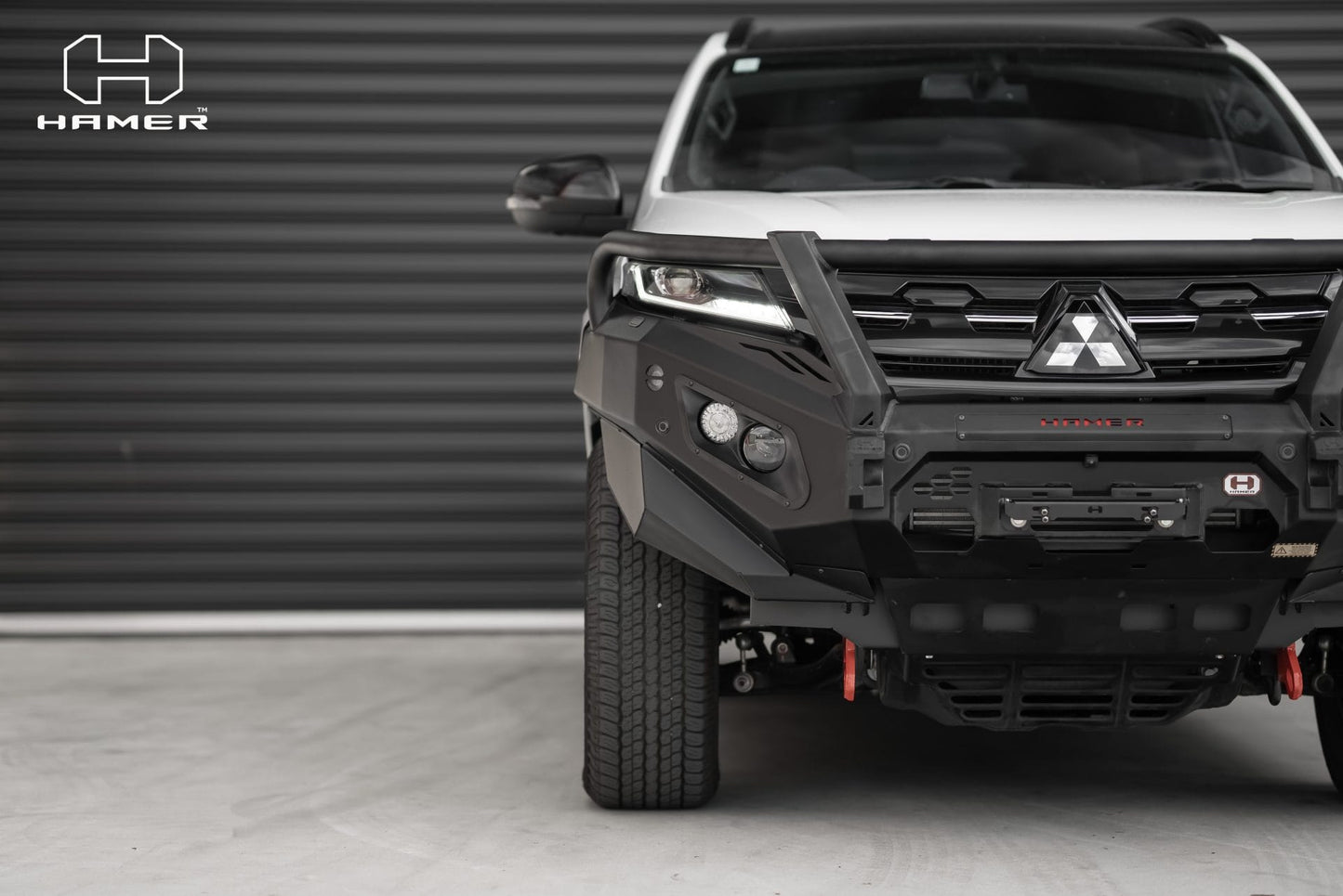 King series Plus bull bar for Mitsubishi Pajero Sport QG ( 2024 – Present )