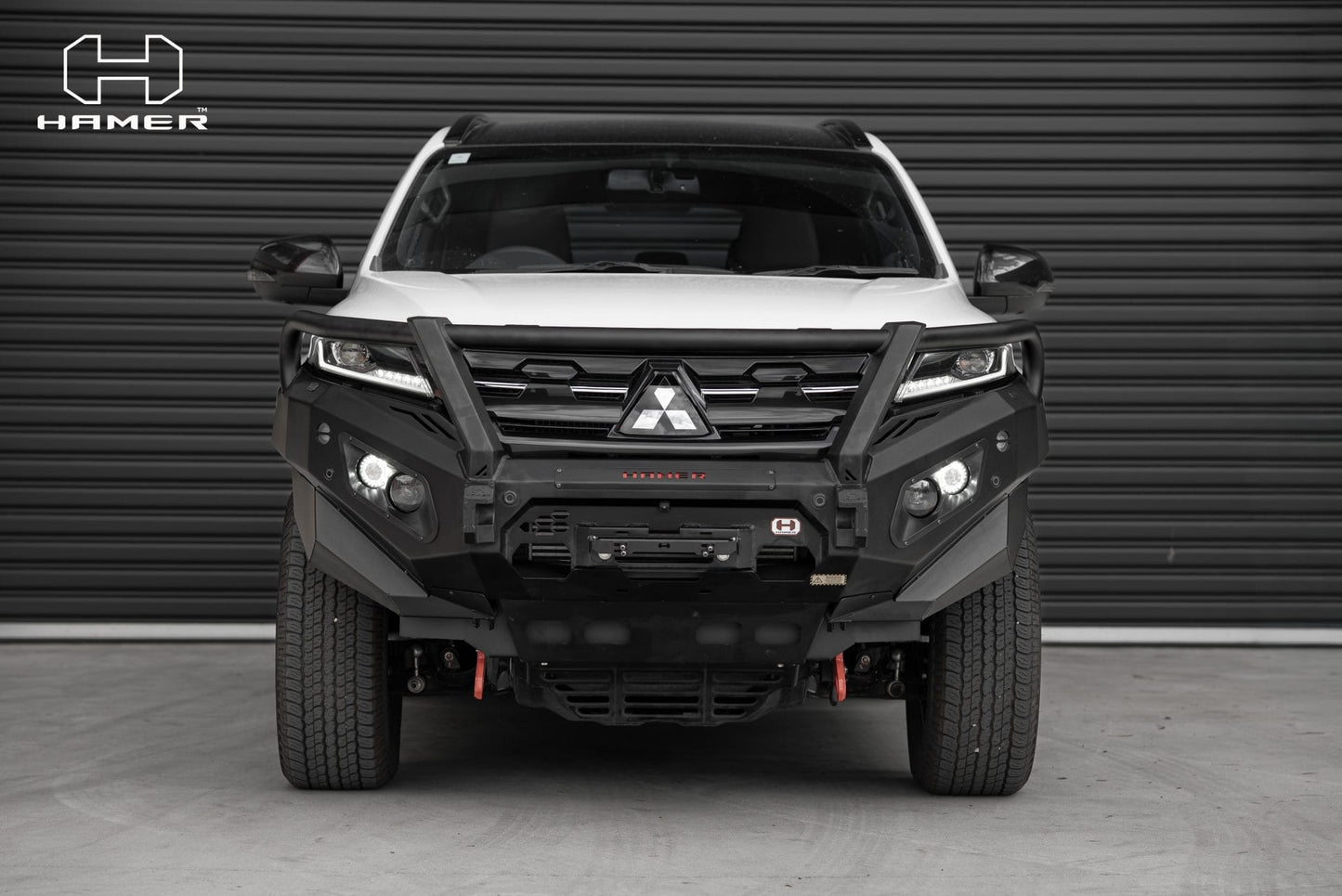 King series Plus bull bar for Mitsubishi Pajero Sport QG ( 2024 – Present )