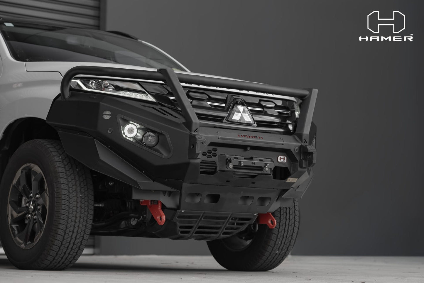 King series Plus bull bar for Mitsubishi Pajero Sport QG ( 2024 – Present )