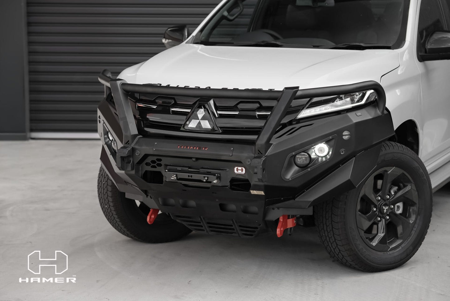 King series Plus bull bar for Mitsubishi Pajero Sport QG ( 2024 – Present )