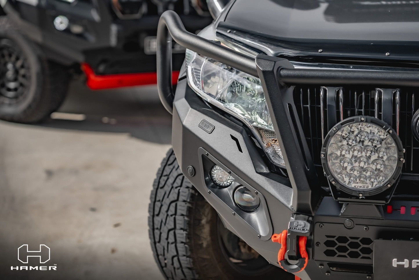 King series plus bull bar for Toyota Landcruiser Prado 150 Series (2013 – 2017)