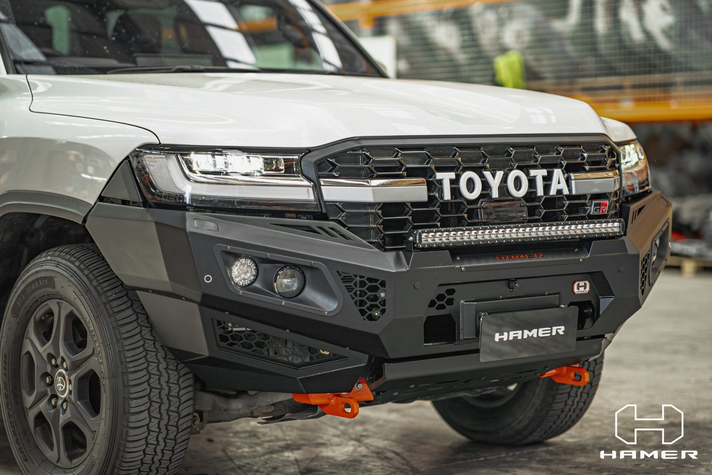 King series bull bar for Toyota Landcruiser 300 Series (2021 – Present)