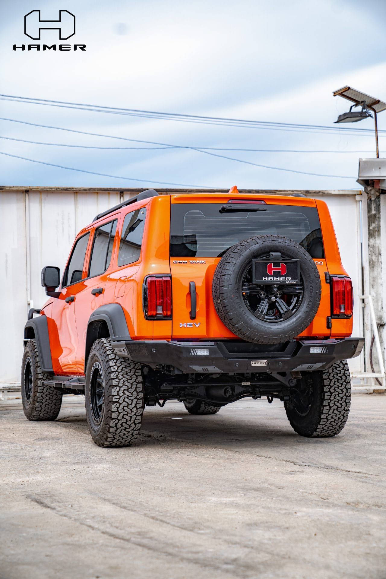 Night Hawk rear bar for GWM Tank 300 (2023 – Present)