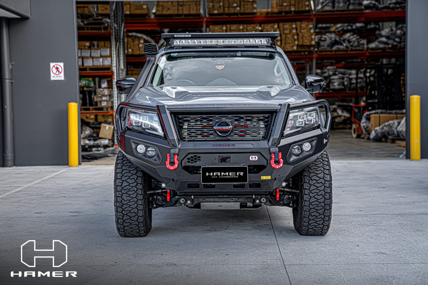 King series Plus bull bar for Nissan Navara  (2021 – Present)