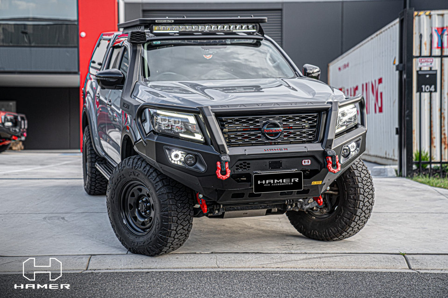 King series Plus bull bar for Nissan Navara  (2021 – Present)