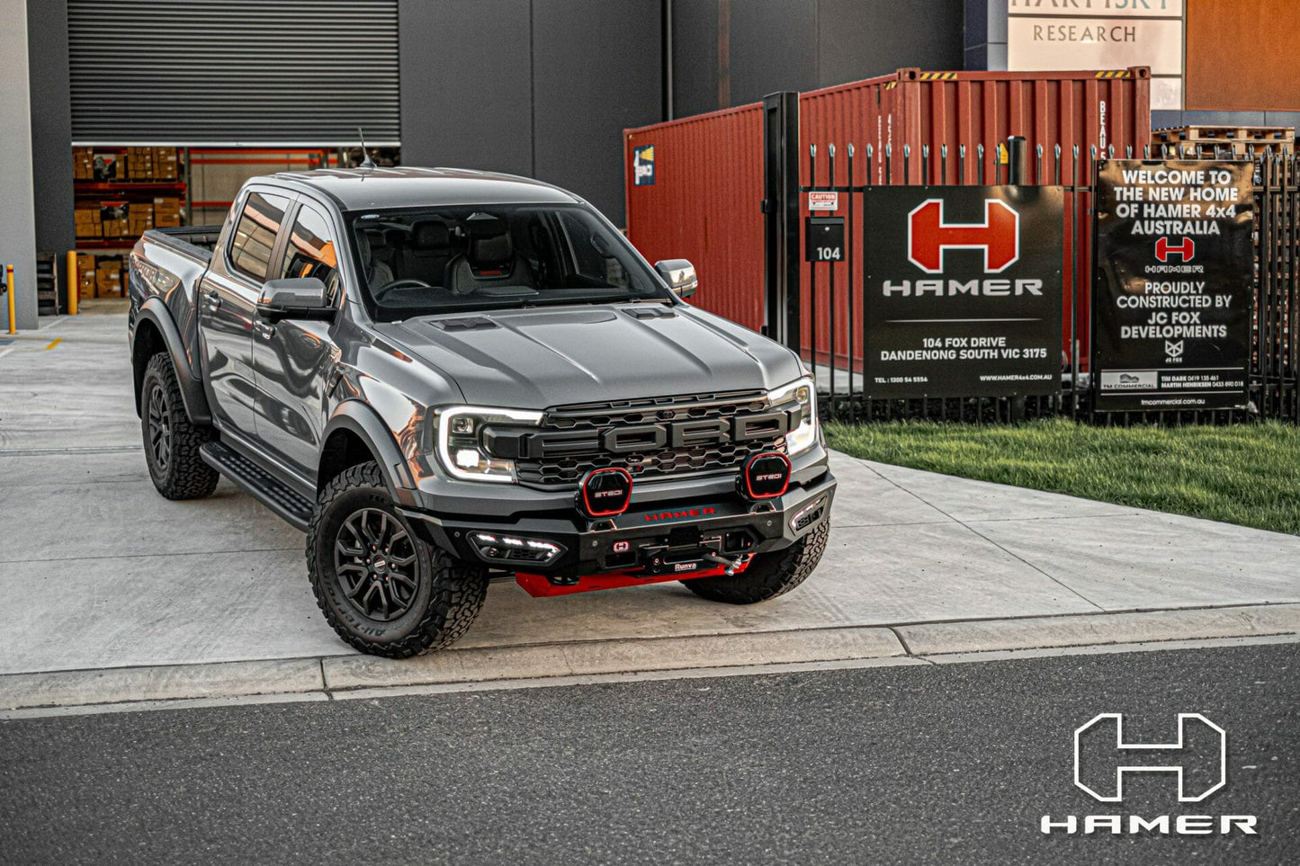 Atlas series bull bar for Ford Ranger Raptor (2022 – Present)