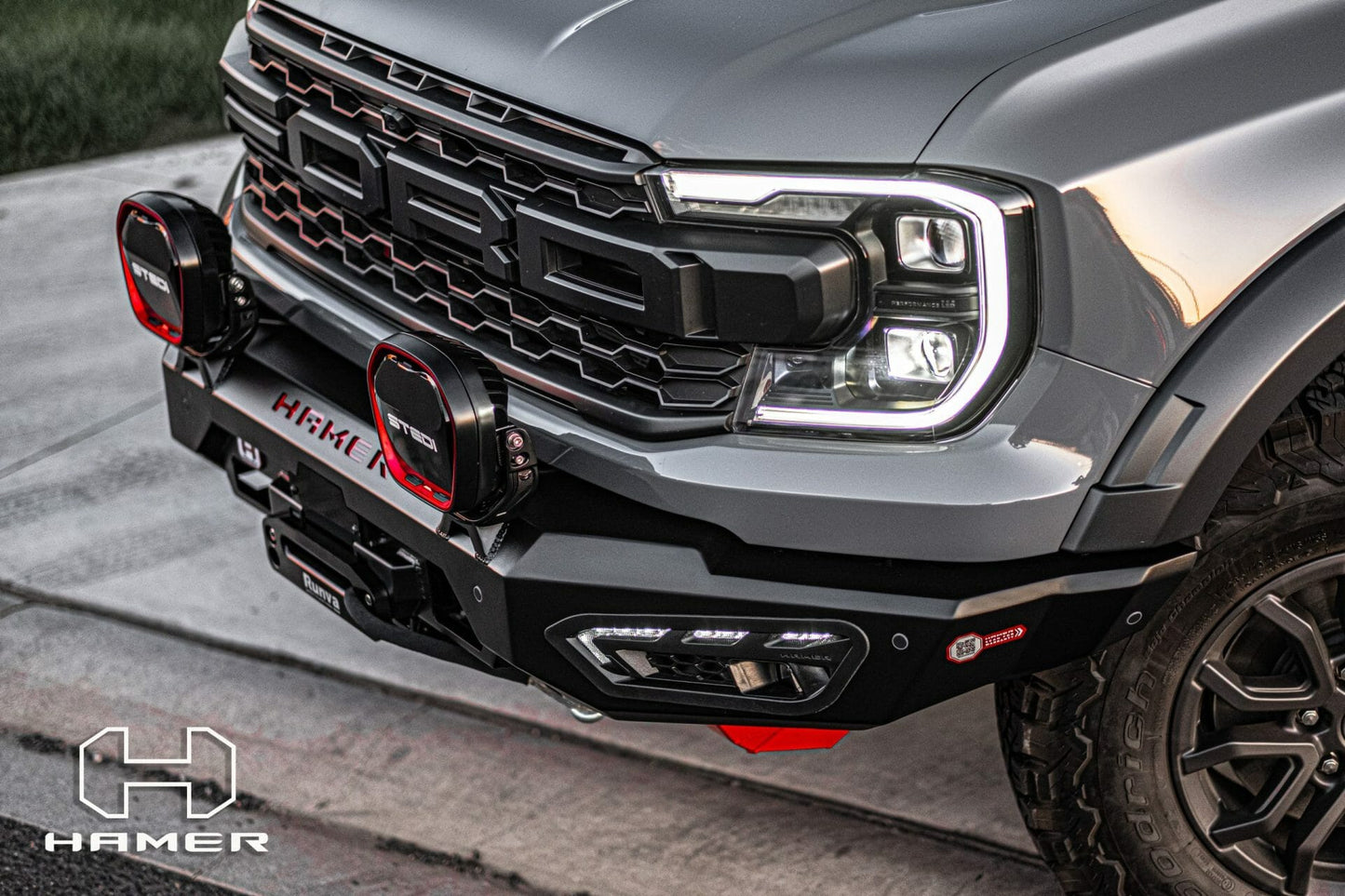 Atlas series bull bar for Ford Ranger Raptor (2022 – Present)