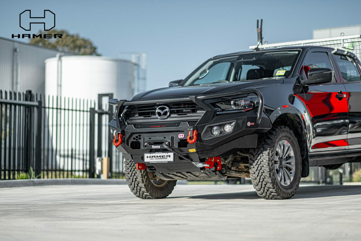King series Plus bull bar for Mazda BT-50 (2021 – 2024)