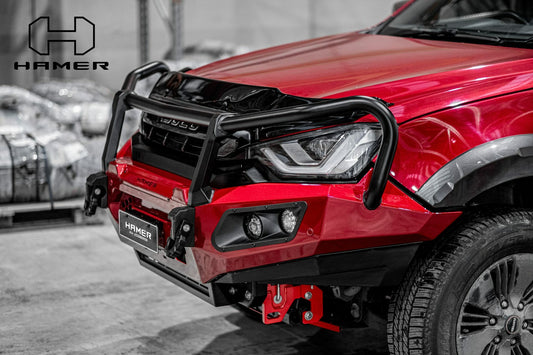 King series Plus bull bar for Isuzu D-Max ( 2021 – 2024 )