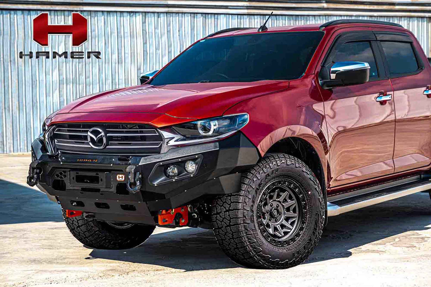 King series bull bar for Mazda BT-50 (2021 – 2024)
