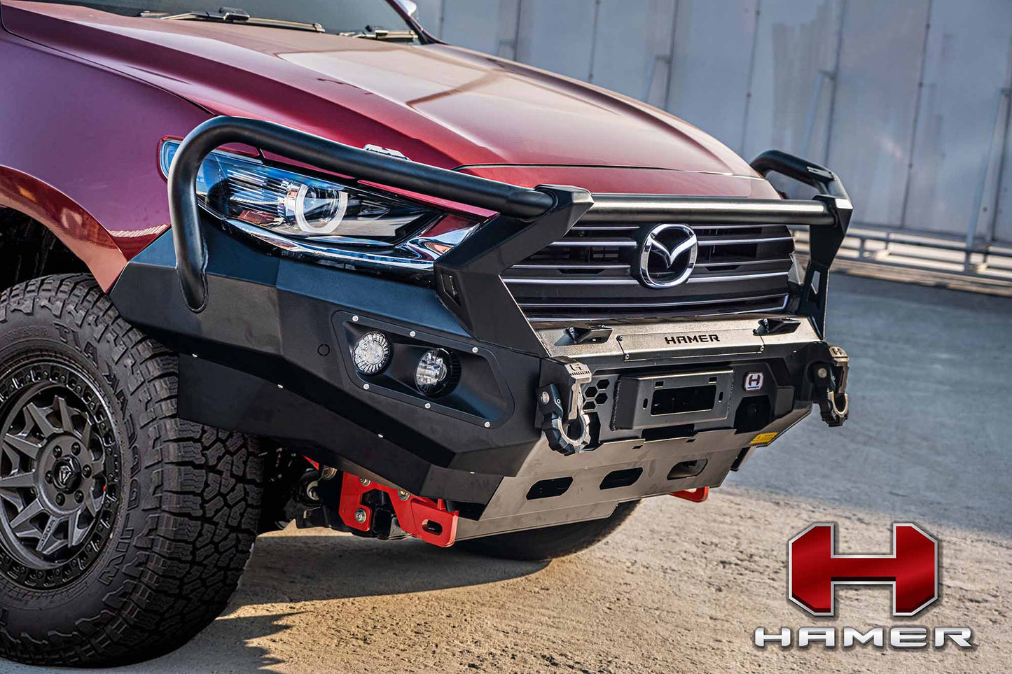 King series Plus bull bar for Mazda BT-50 (2021 – 2024)