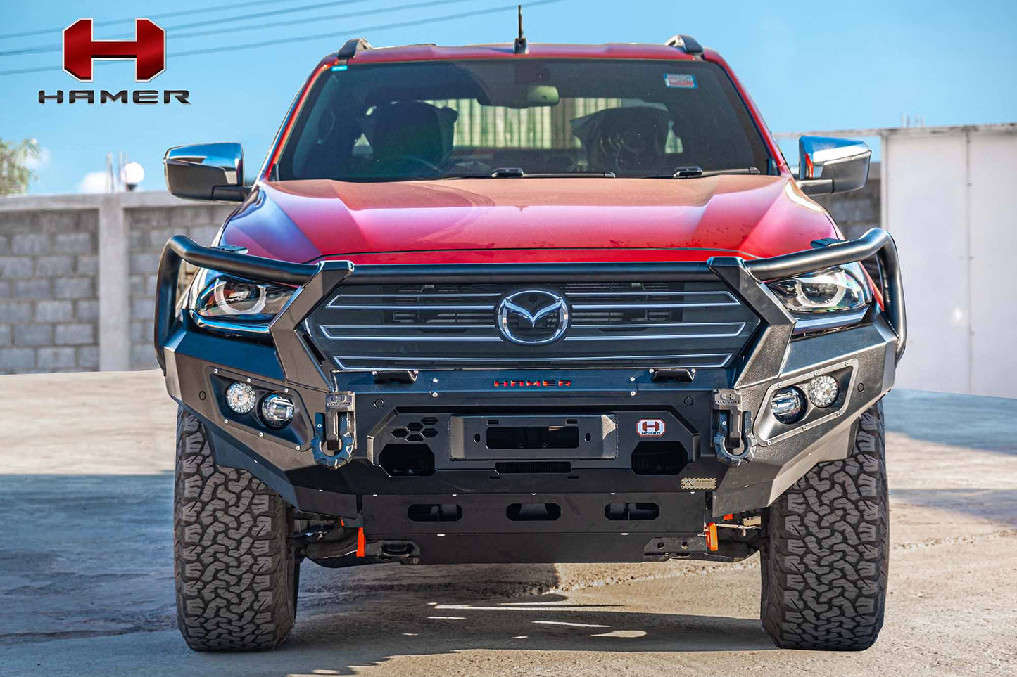 King series Plus bull bar for Mazda BT-50 (2021 – 2024)