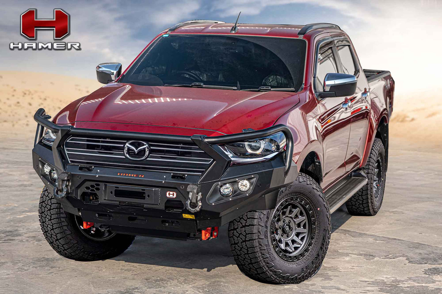 King series Plus bull bar for Mazda BT-50 (2021 – 2024)