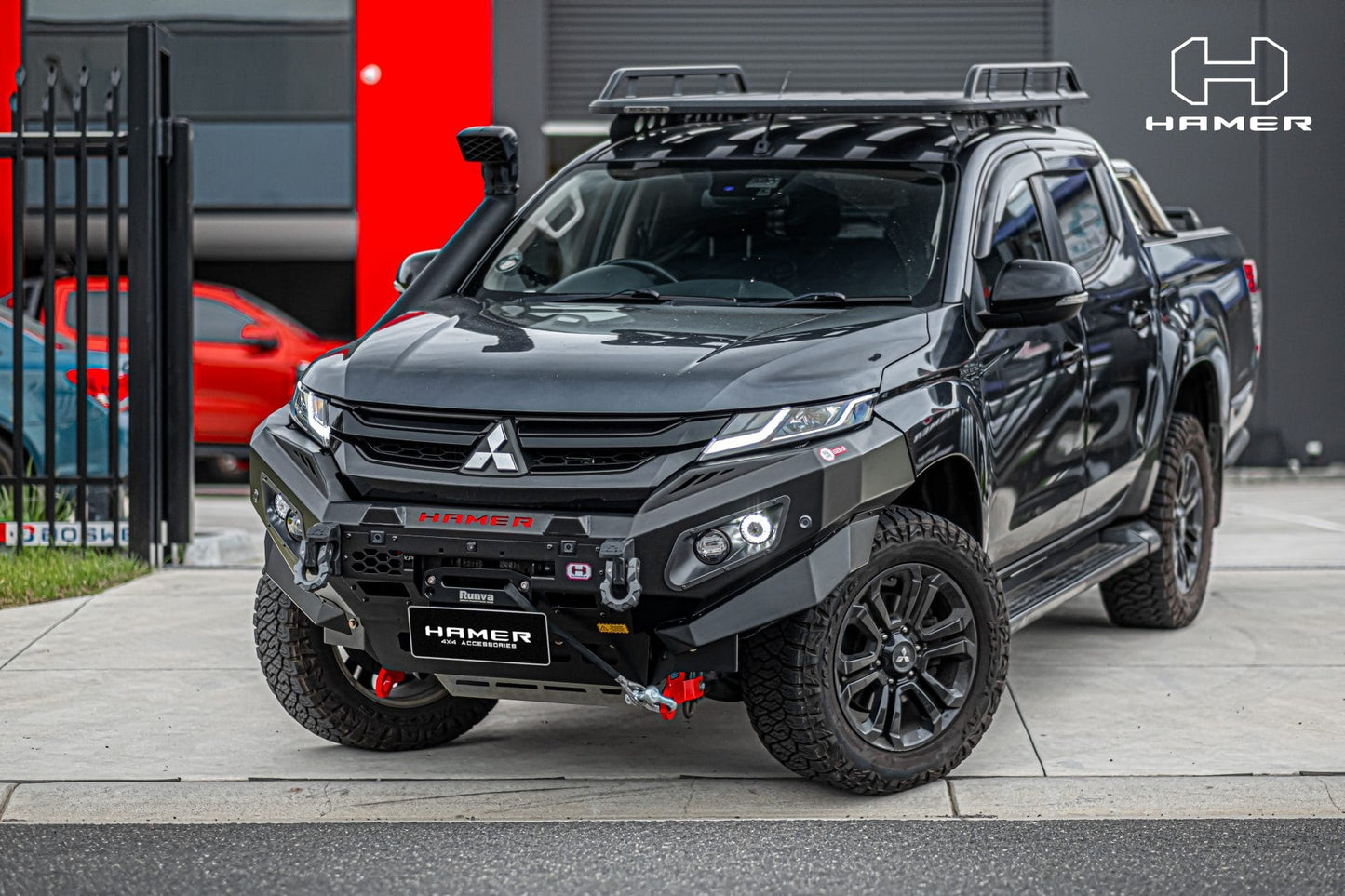King series bull bar for Mitsubishi Triton MR (2018 – 2023)