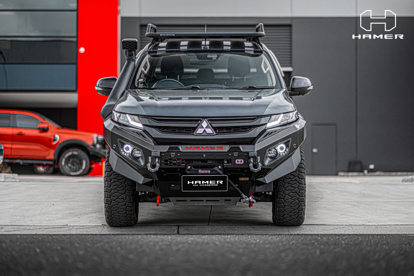 King series bull bar for Mitsubishi Triton MR (2018 – 2023)