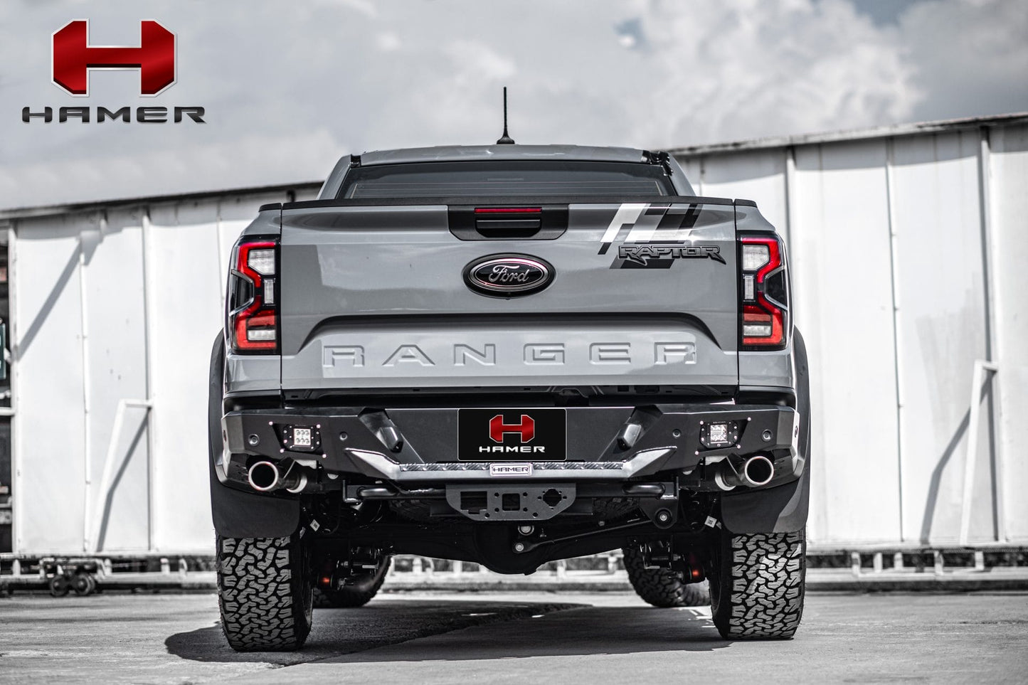 Nova series rear bar for Ford Ranger Raptor (2022 – Present)