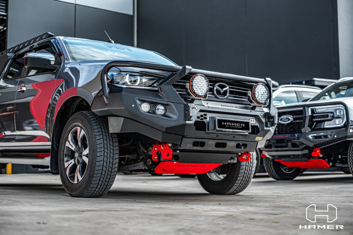 King series Plus bull bar for Mazda BT-50 (2021 – 2024)