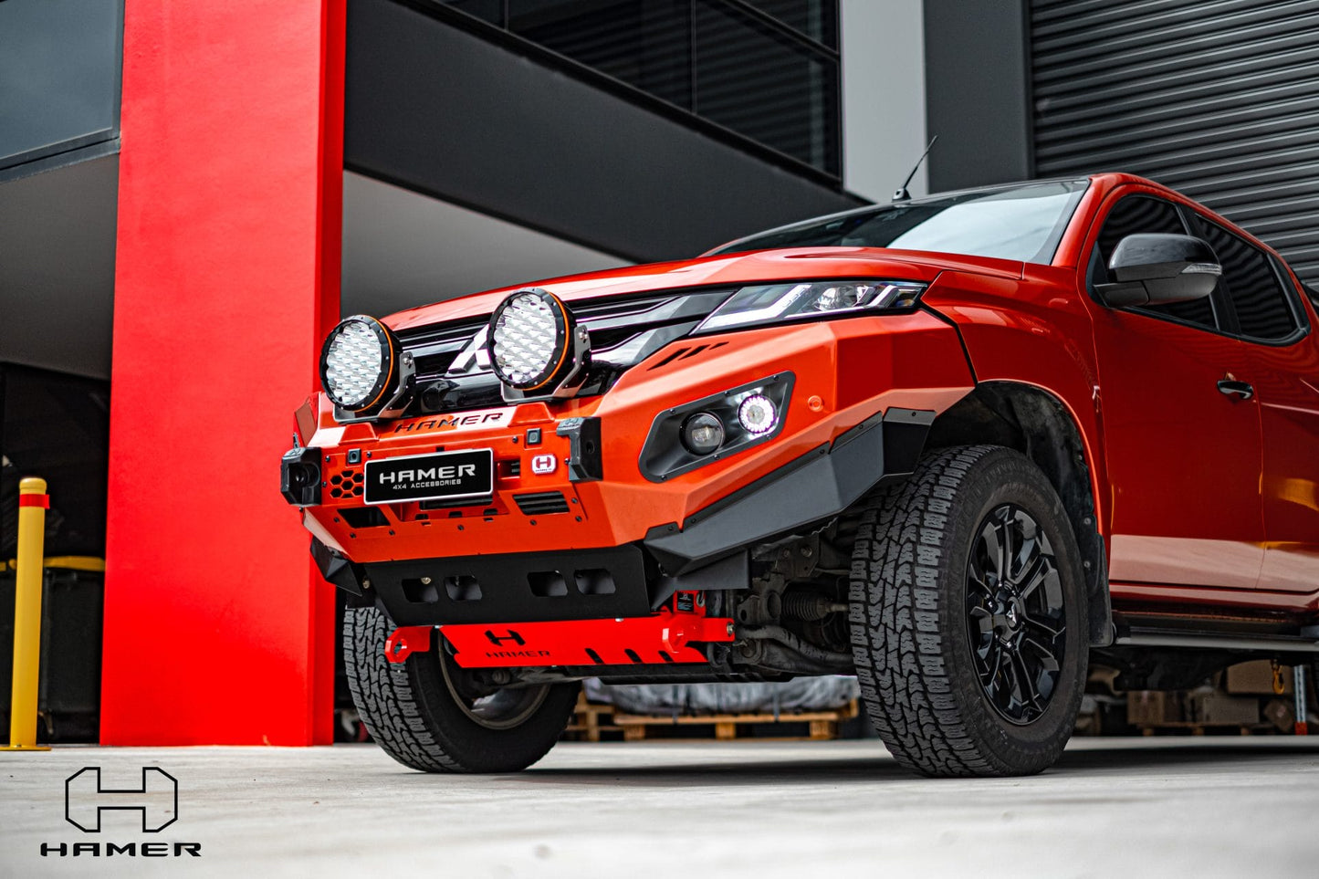 King series bull bar for Mitsubishi Triton MR (2018 – 2023)