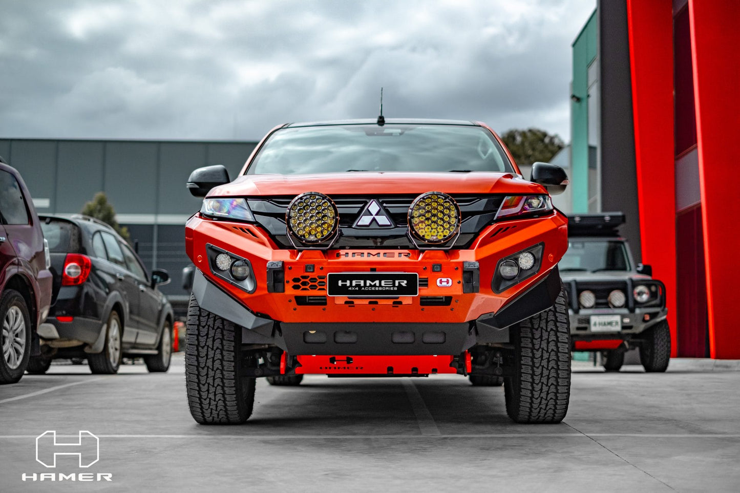 King series bull bar for Mitsubishi Triton MR (2018 – 2023)
