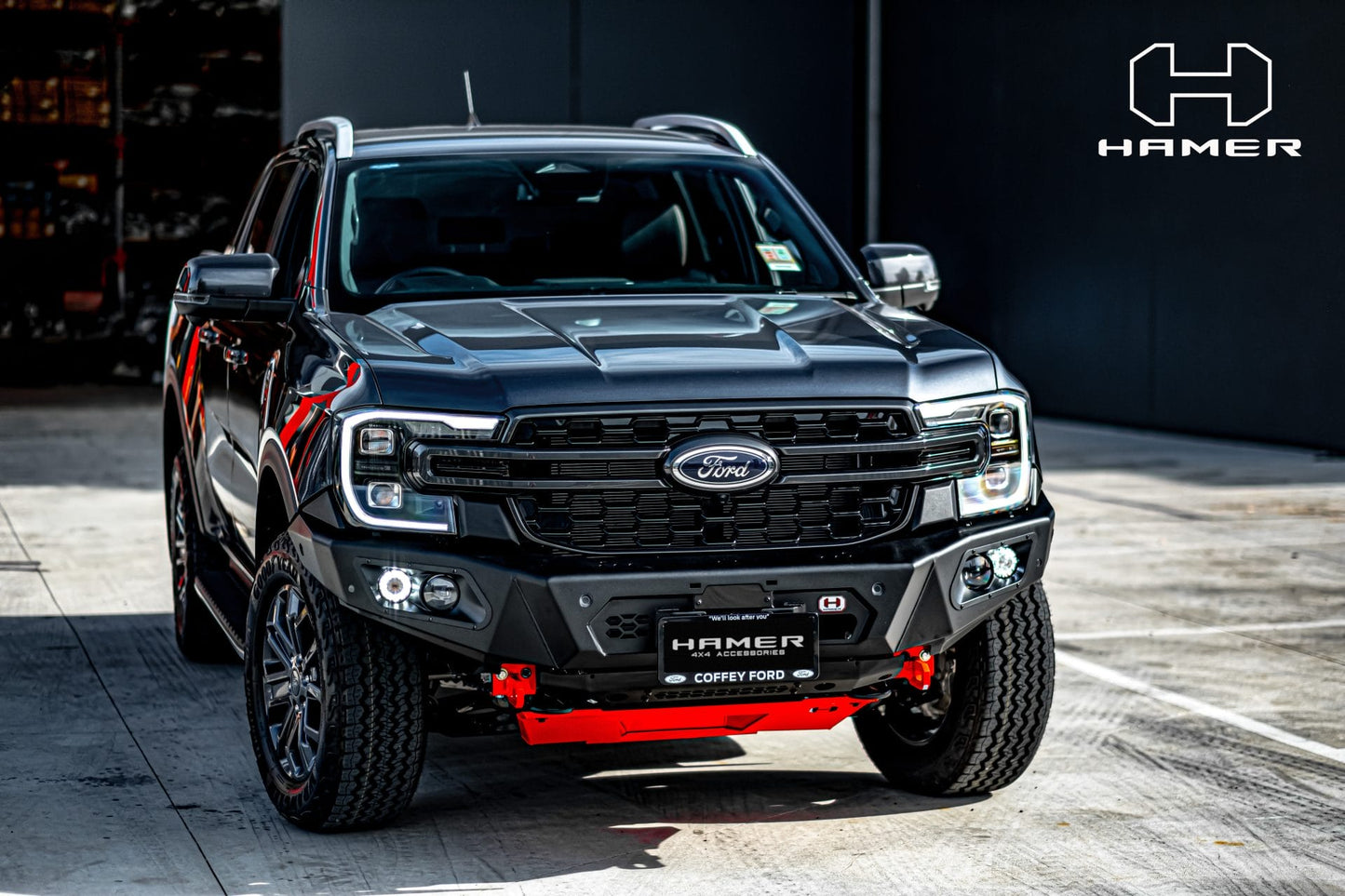 King series bull bar for Ford Ranger (2022 – Present)