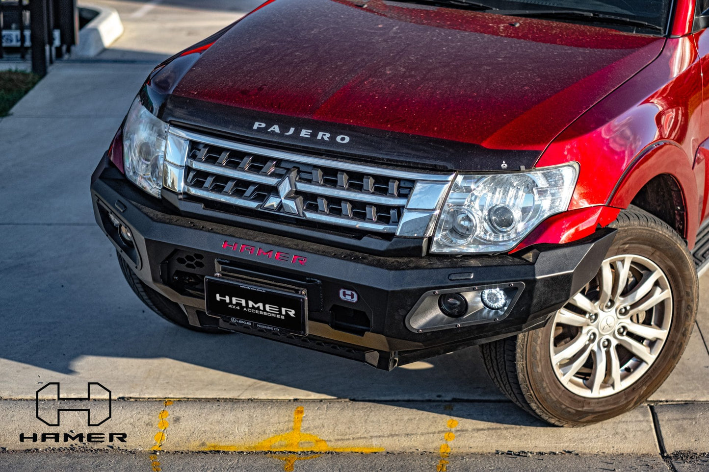 King series bull bar for Mitsubishi Pajero (2006 – 2021)