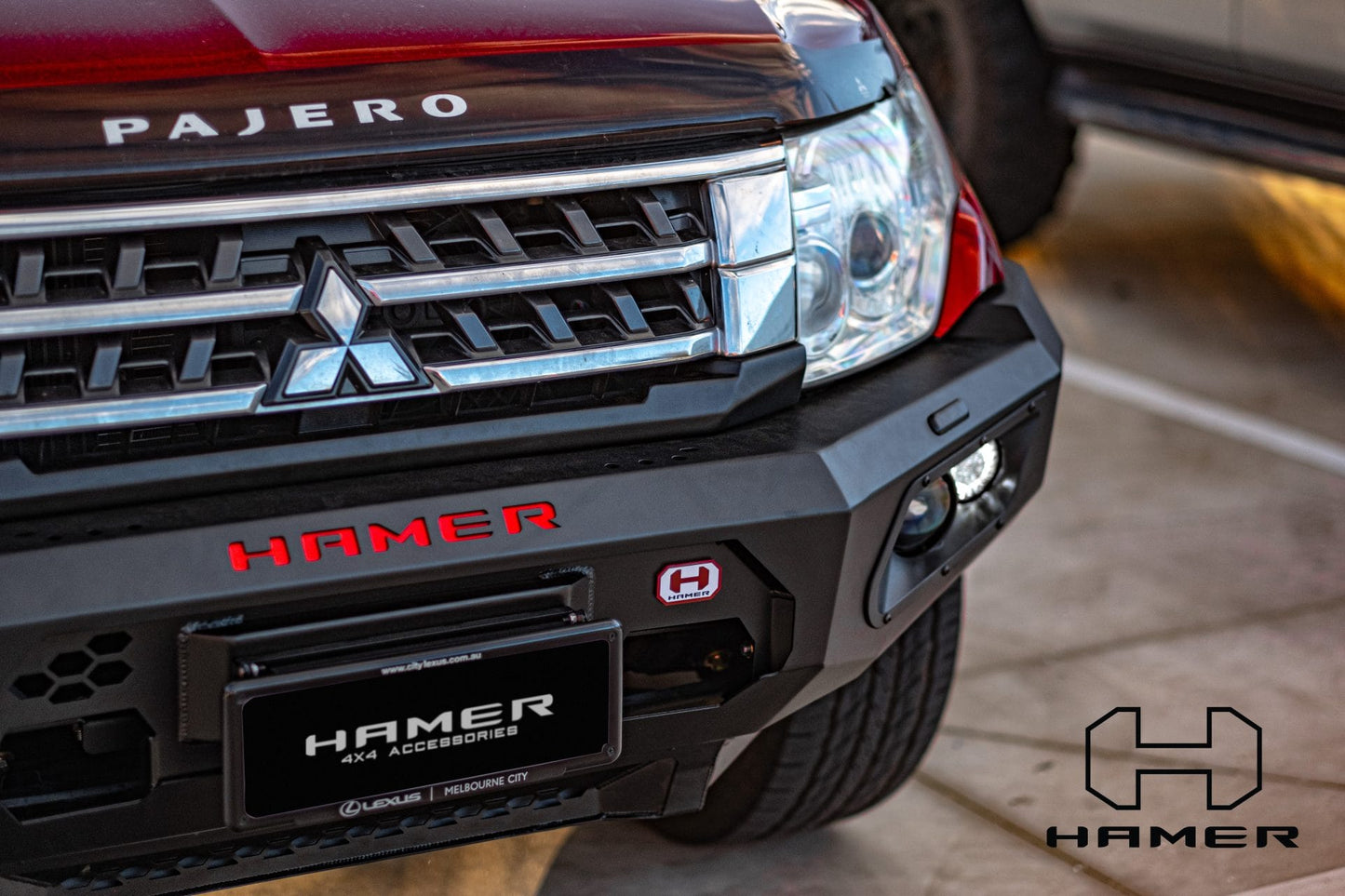 King series bull bar for Mitsubishi Pajero (2006 – 2021)