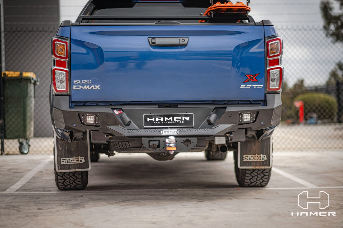 Nova rear bar for Isuzu D-Max (2021 – 2023)