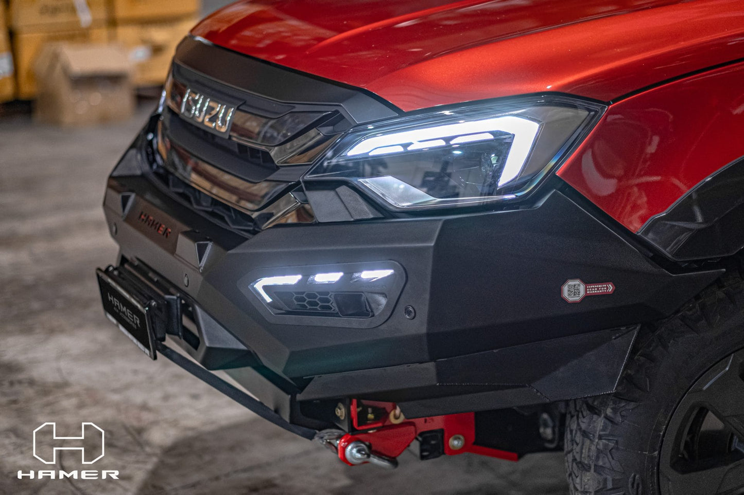 Atlas series bull bar for Isuzu D-Max (2024 – Present)