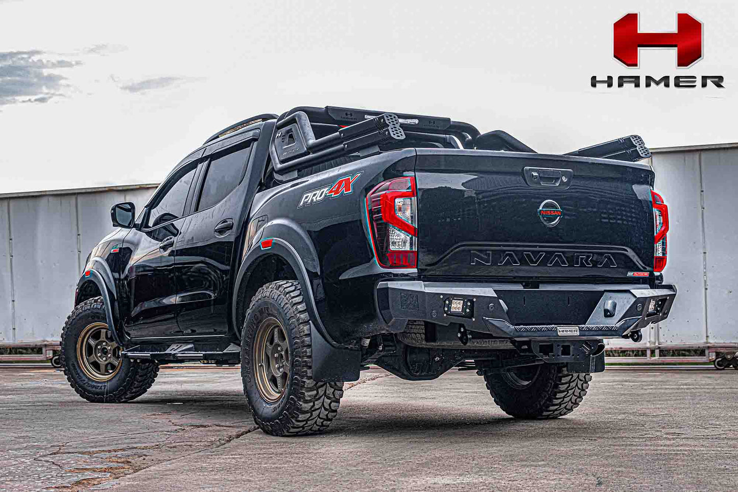 Nova rear bar for Nissan Navara  (2021 – Present)