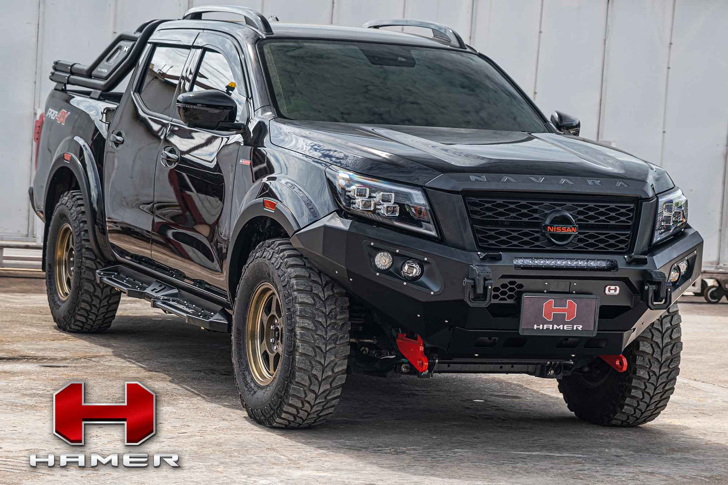 King series bull bar for Nissan Navara  (2021 – Present)
