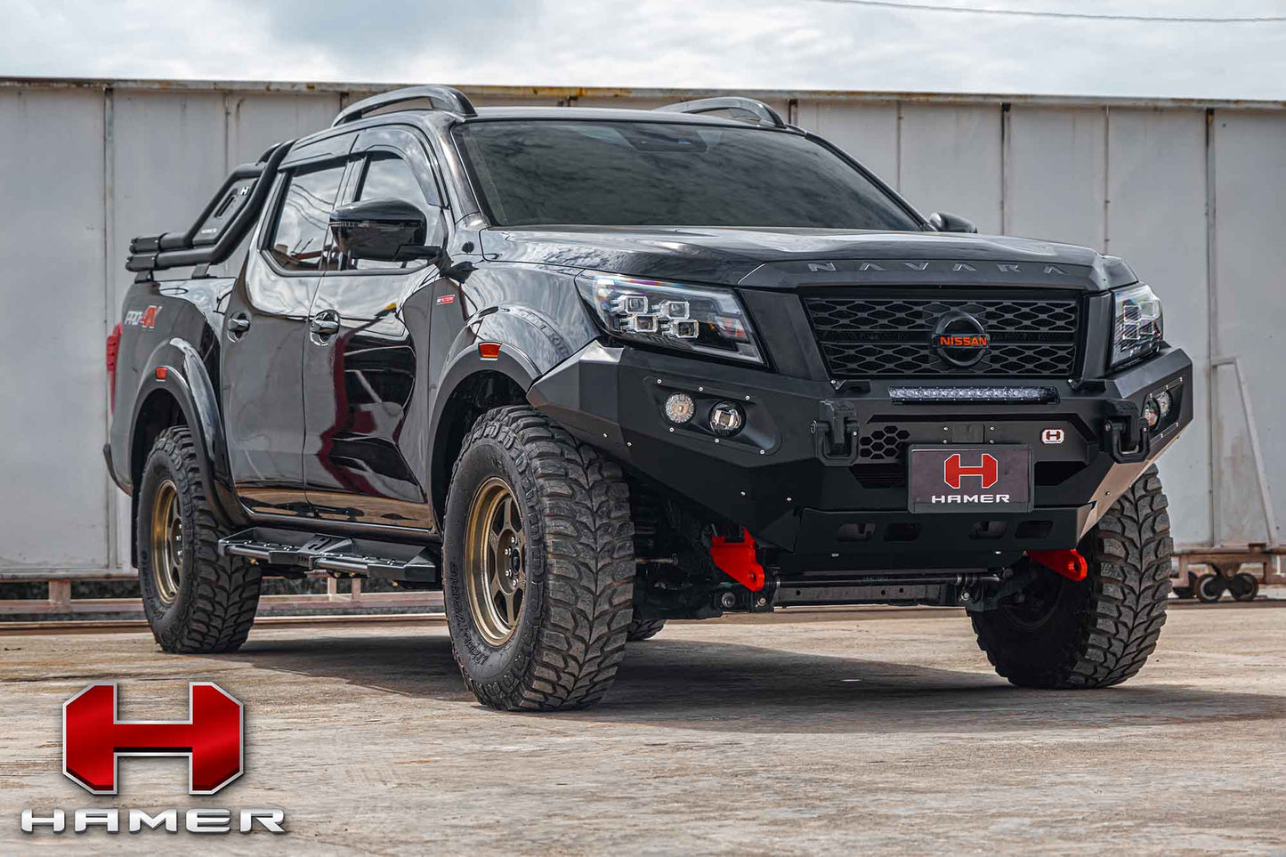 King series bull bar for Nissan Navara  (2021 – Present)