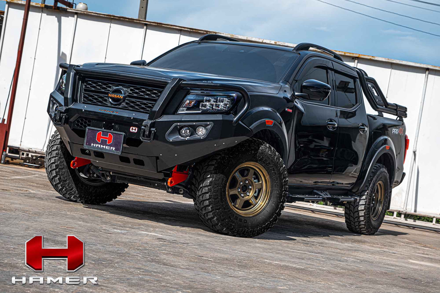 King series Plus bull bar for Nissan Navara  (2021 – Present)