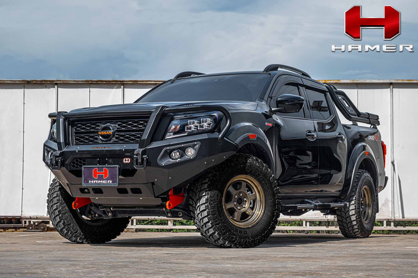 King series Plus bull bar for Nissan Navara  (2021 – Present)