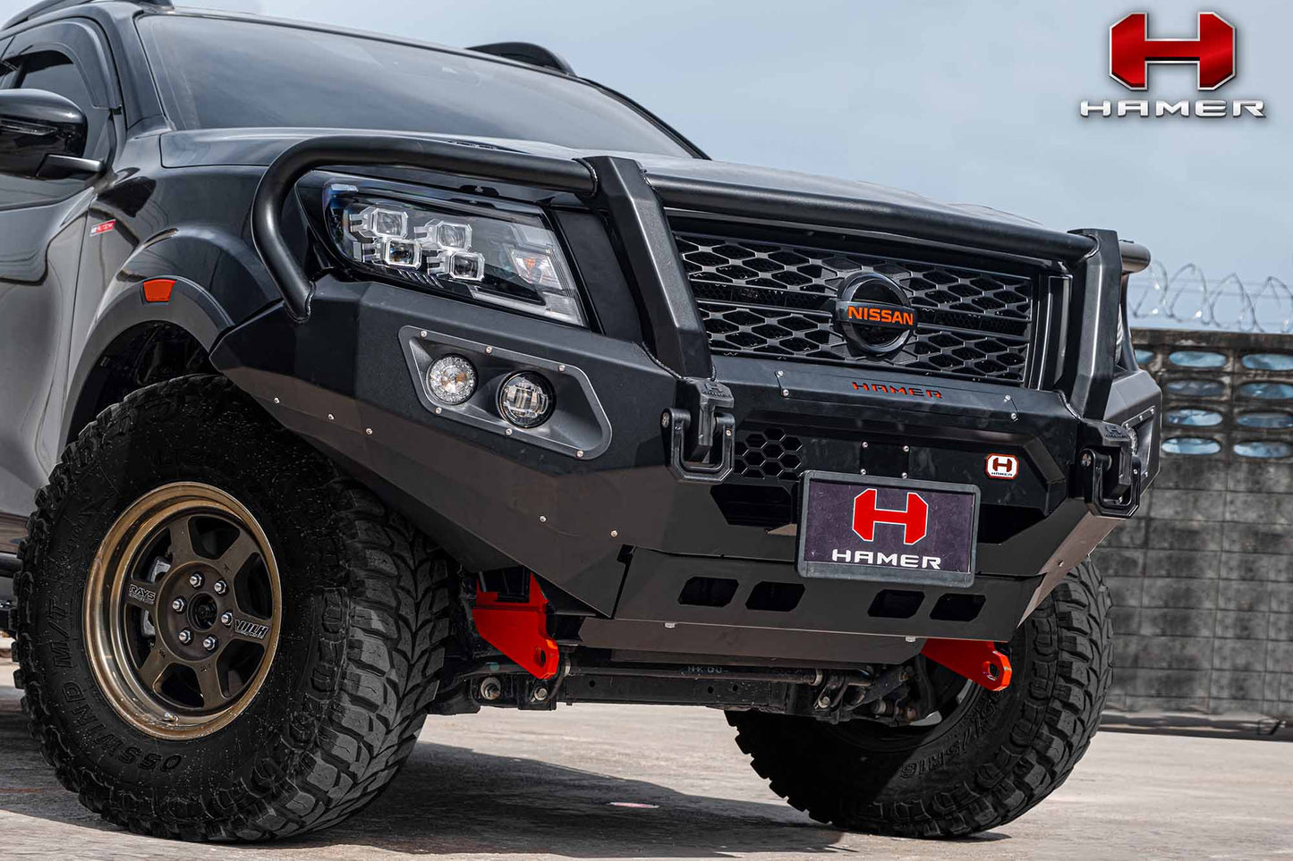 King series Plus bull bar for Nissan Navara  (2021 – Present)