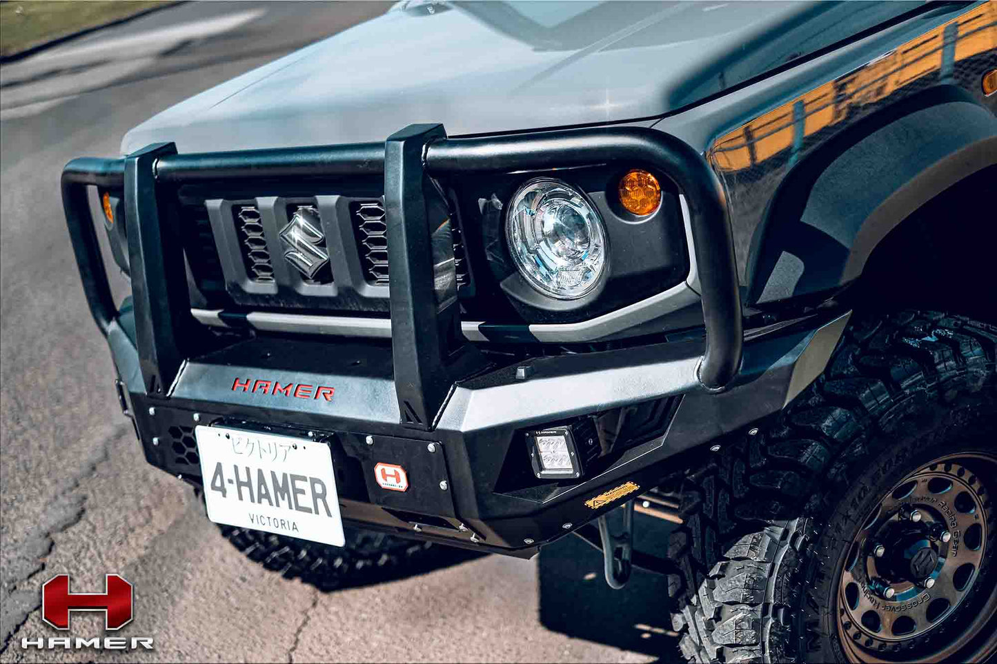 King series Plus bull bar for Suzuki Jimny XL JB74W  (2023 – Present)