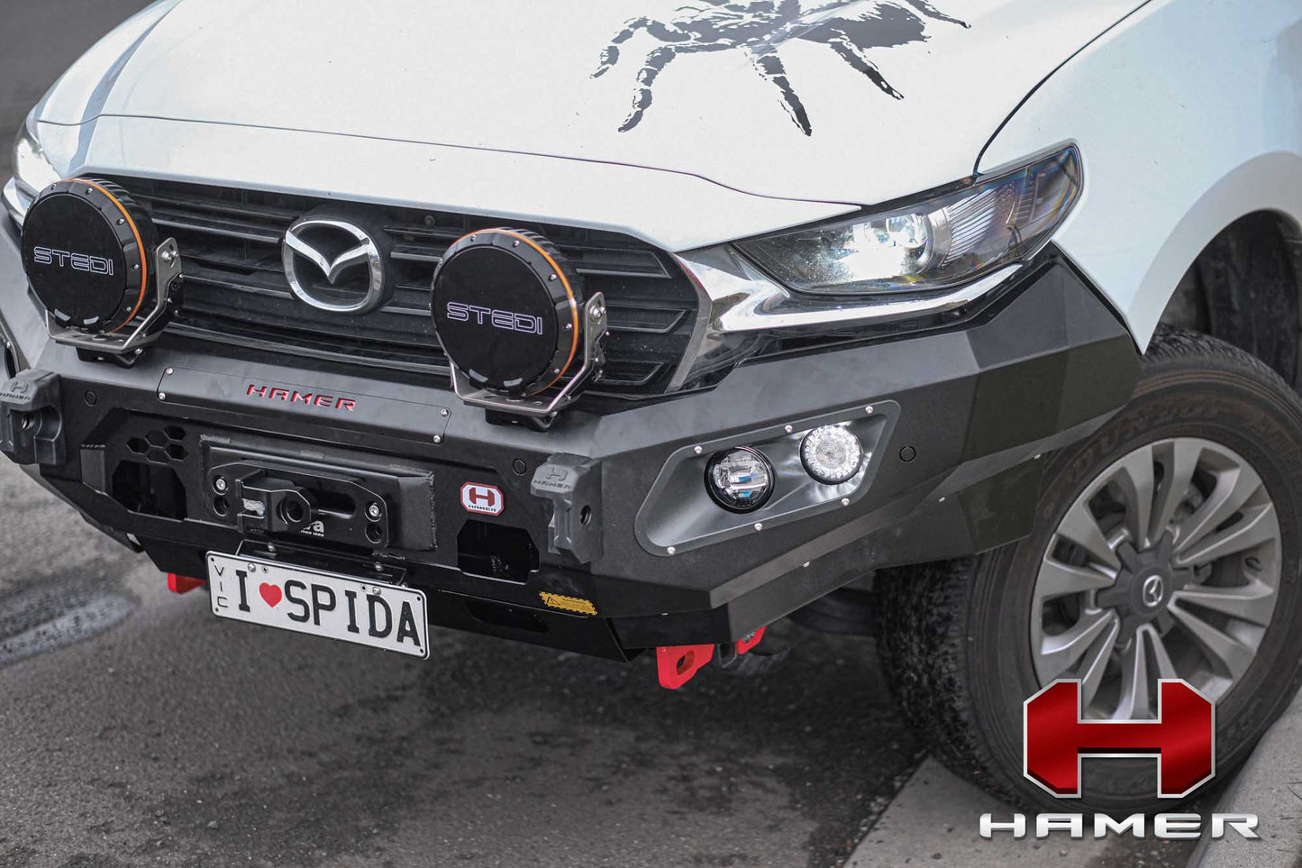 King series bull bar for Mazda BT-50 (2021 – 2024)