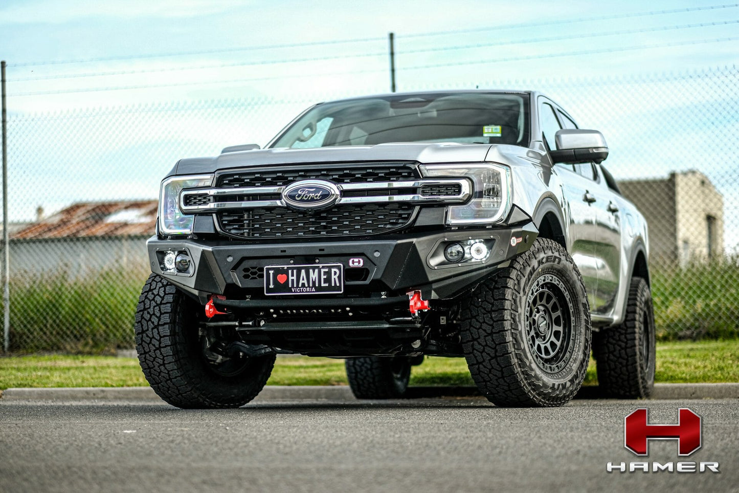 King series bull bar for Ford Ranger (2022 – Present)