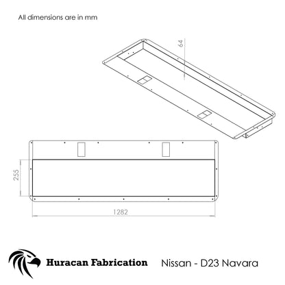 Tailgate Storage to suit D23 NP300 Navara 2014+