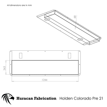 Tailgate Storage to suit Isuzu Dmax