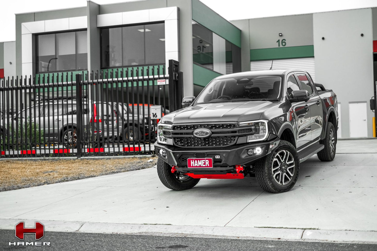 King series bull bar for Ford Ranger (2022 – Present)