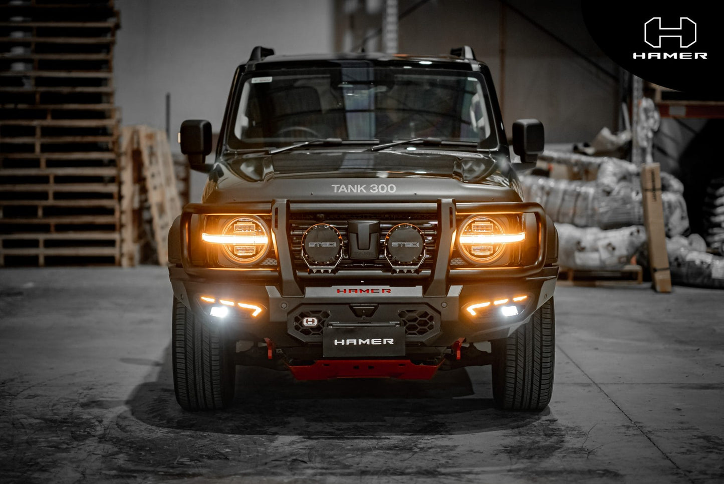 Atlas series Plus bull bar for GWM Tank 300 (2023 – Present)