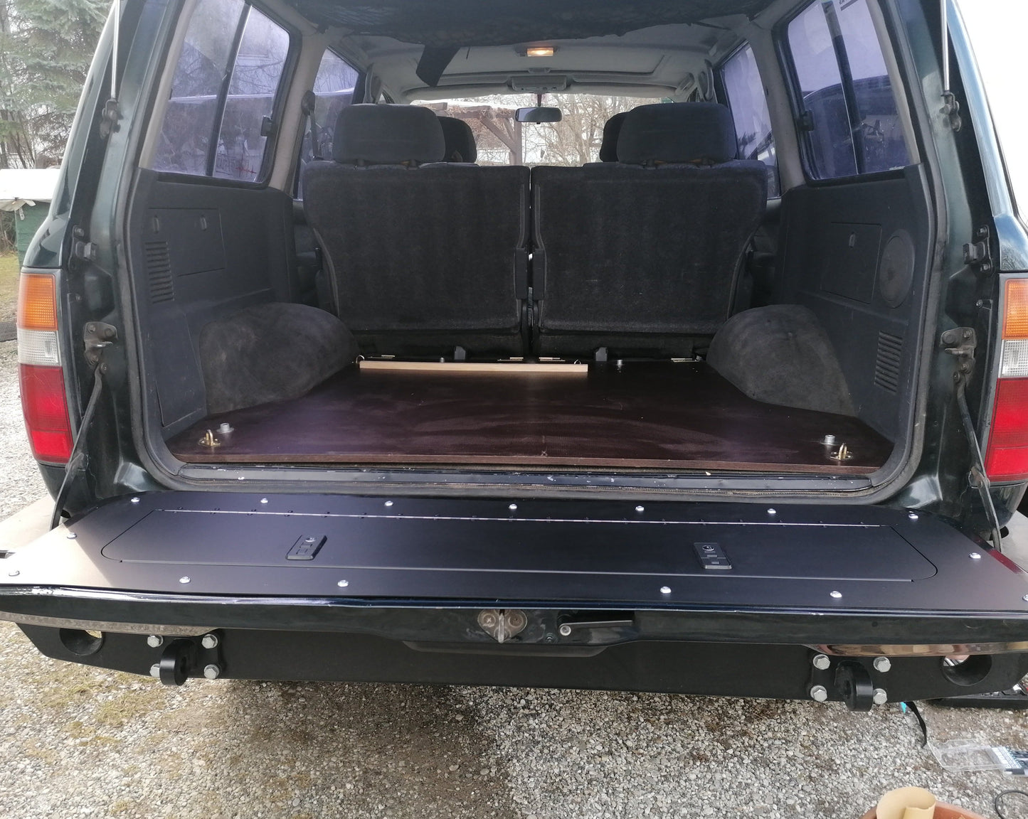 Tailgate Storage to suit 80 Series Toyota Landcruiser
