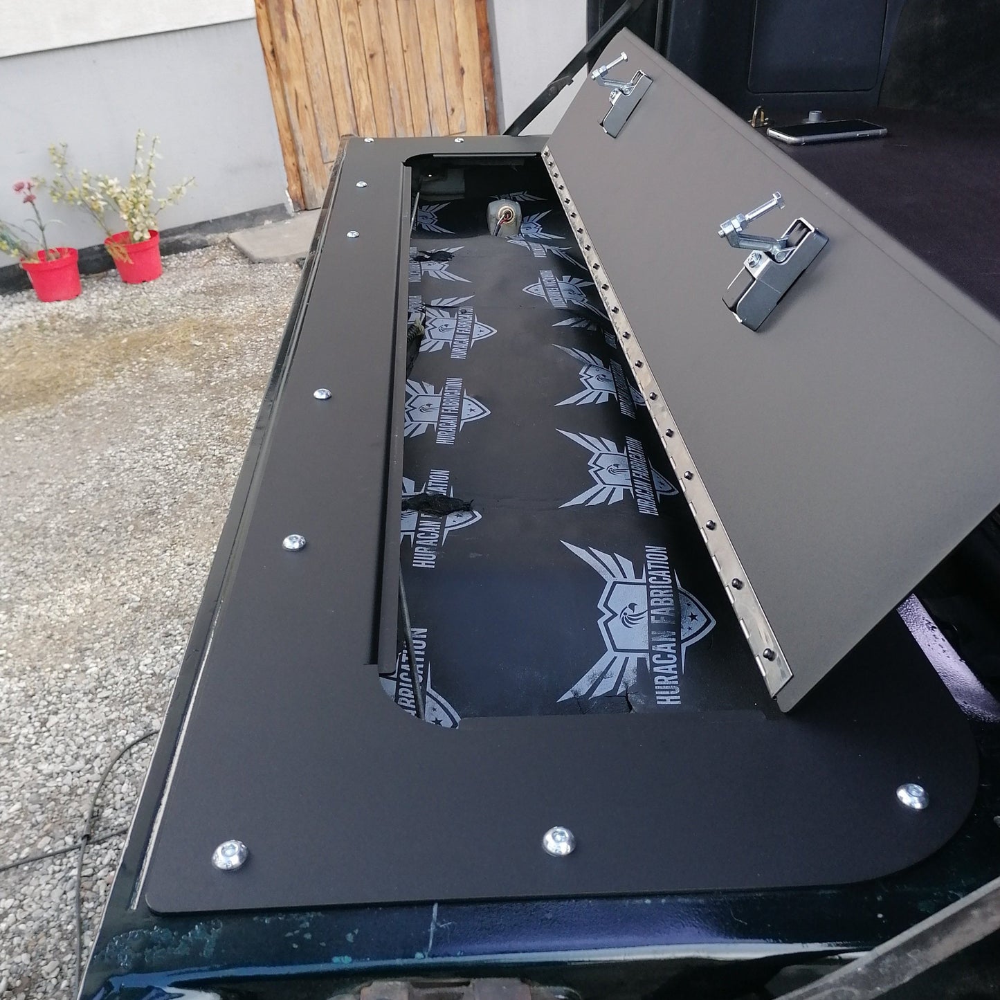 Tailgate Storage to suit 80 Series Toyota Landcruiser