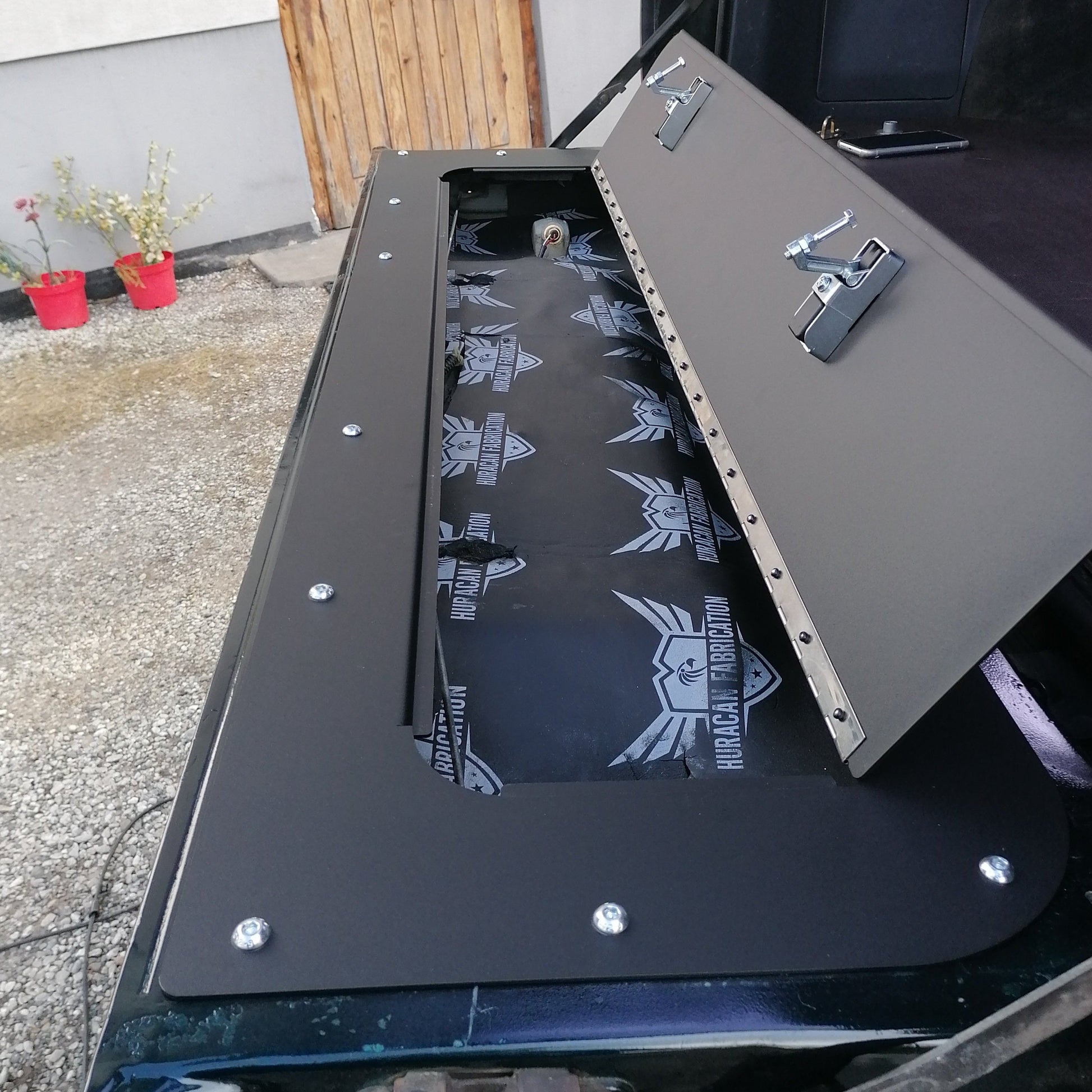 Tailgate Storage to suit 80 Series Toyota Landcruiser