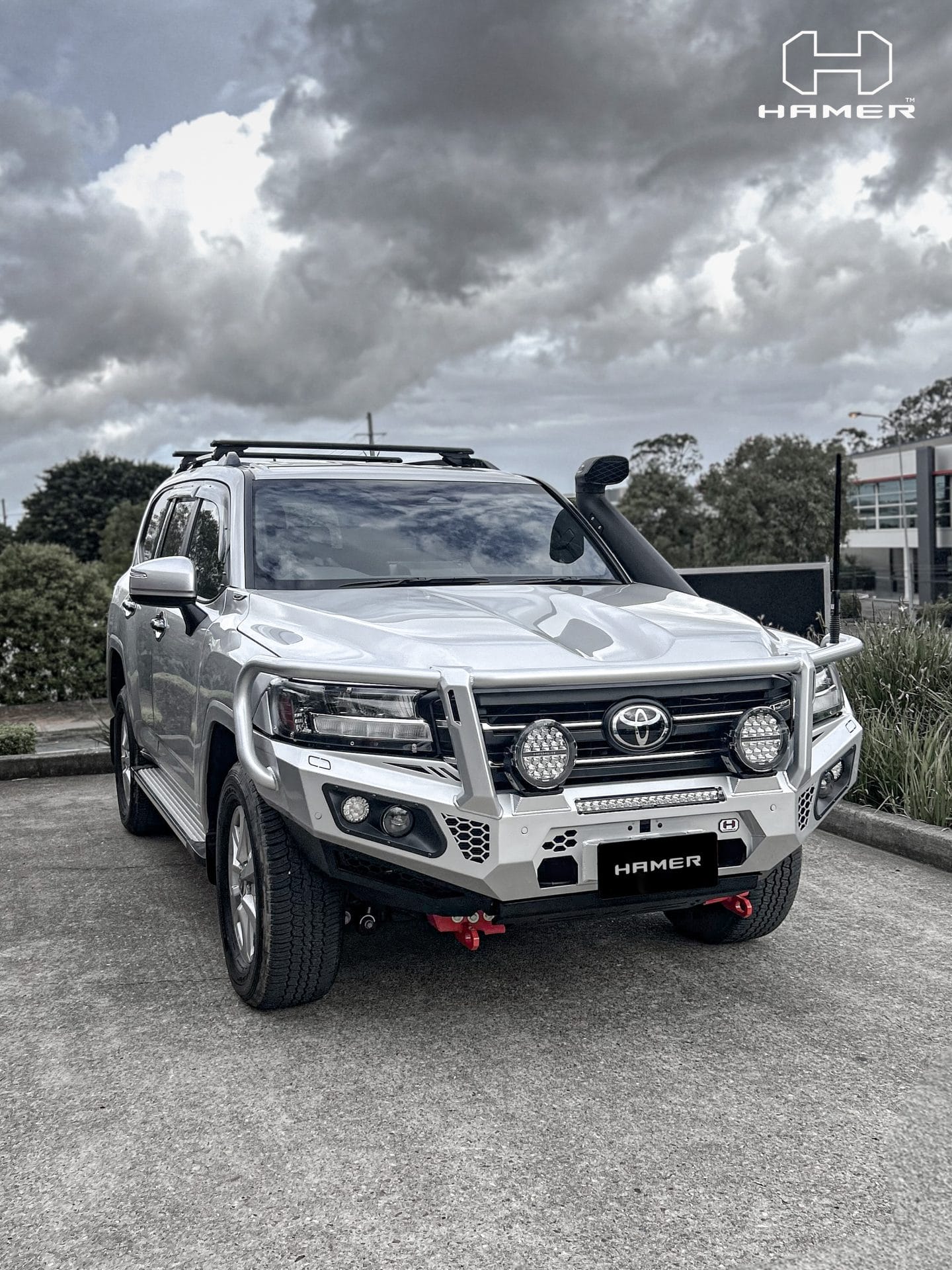 King series Plus bull bar for Toyota Landcruiser 300 Series (2021 – Present)