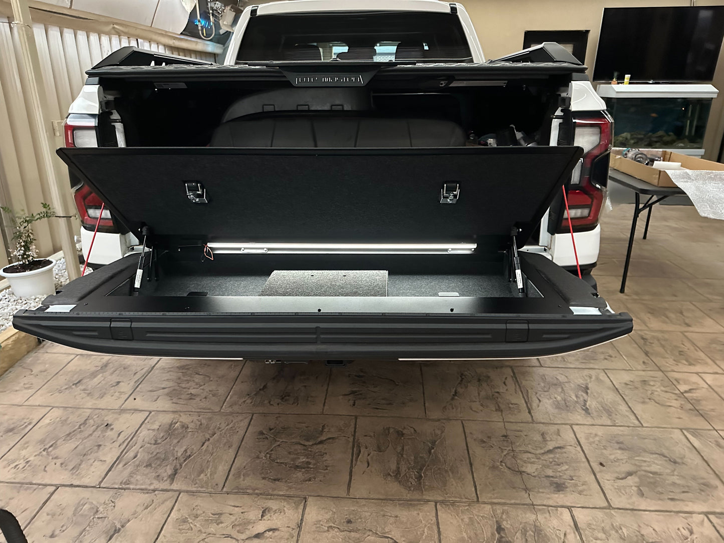 Tailgate storage to suit RA Ford Ranger and Raptor Next Gen (2022 - Current)