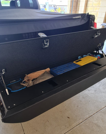 Tailgate Storage to suit D23 NP300 Navara 2014+