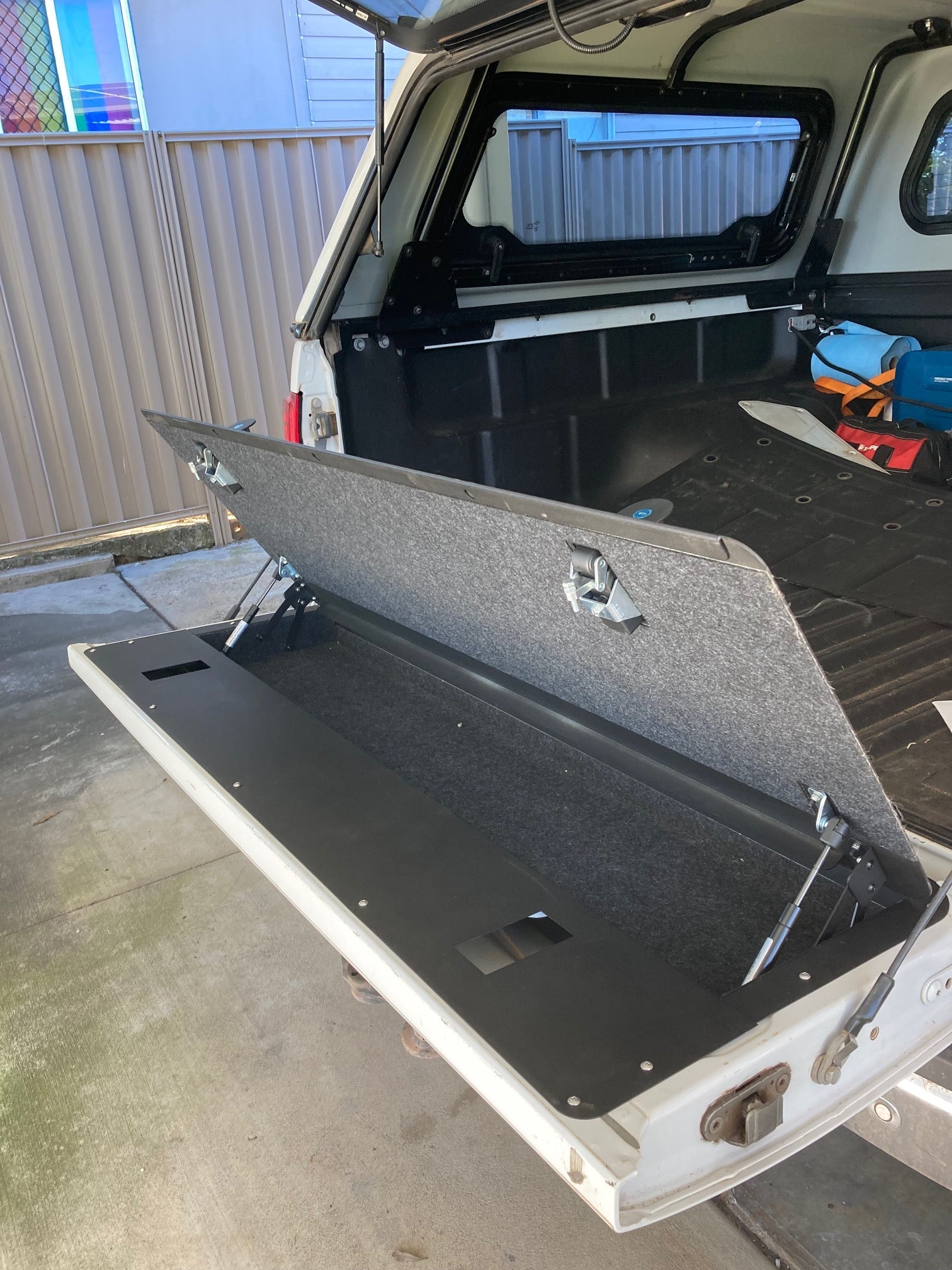 Tailgate Storage to suit Isuzu Dmax