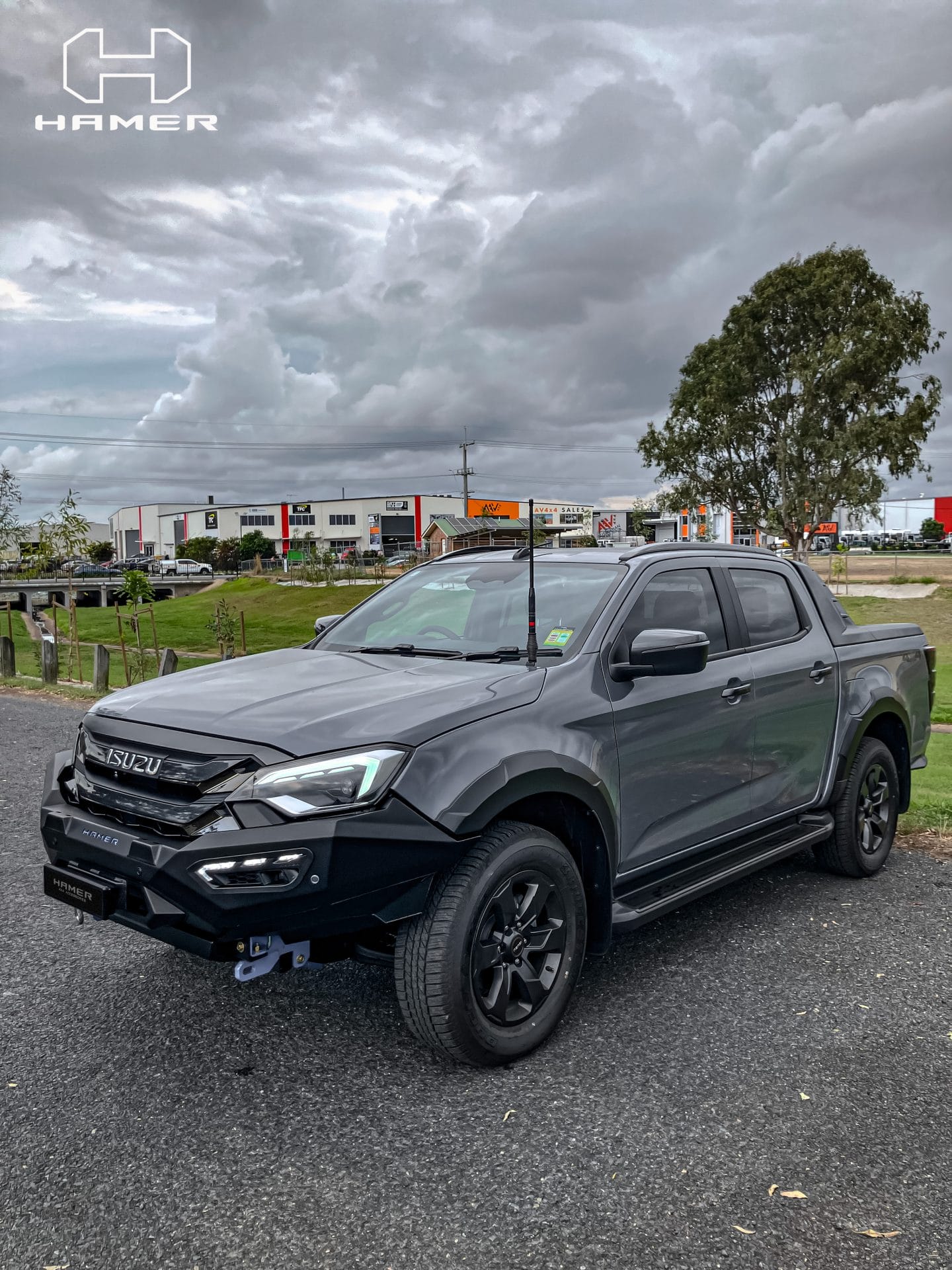 Atlas series bull bar for Isuzu D-Max (2024 – Present)